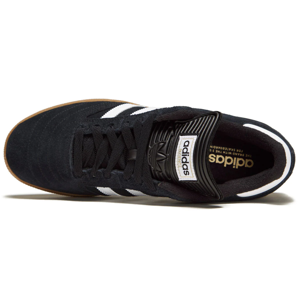 Adidas Busenitz Shoes - Black/White/Gold Metallic - Image 3