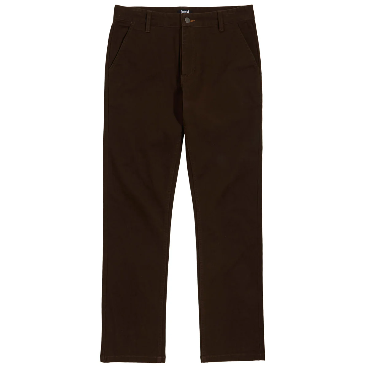 CCS Straight Stretch Chino Pants - Brown - Image 5