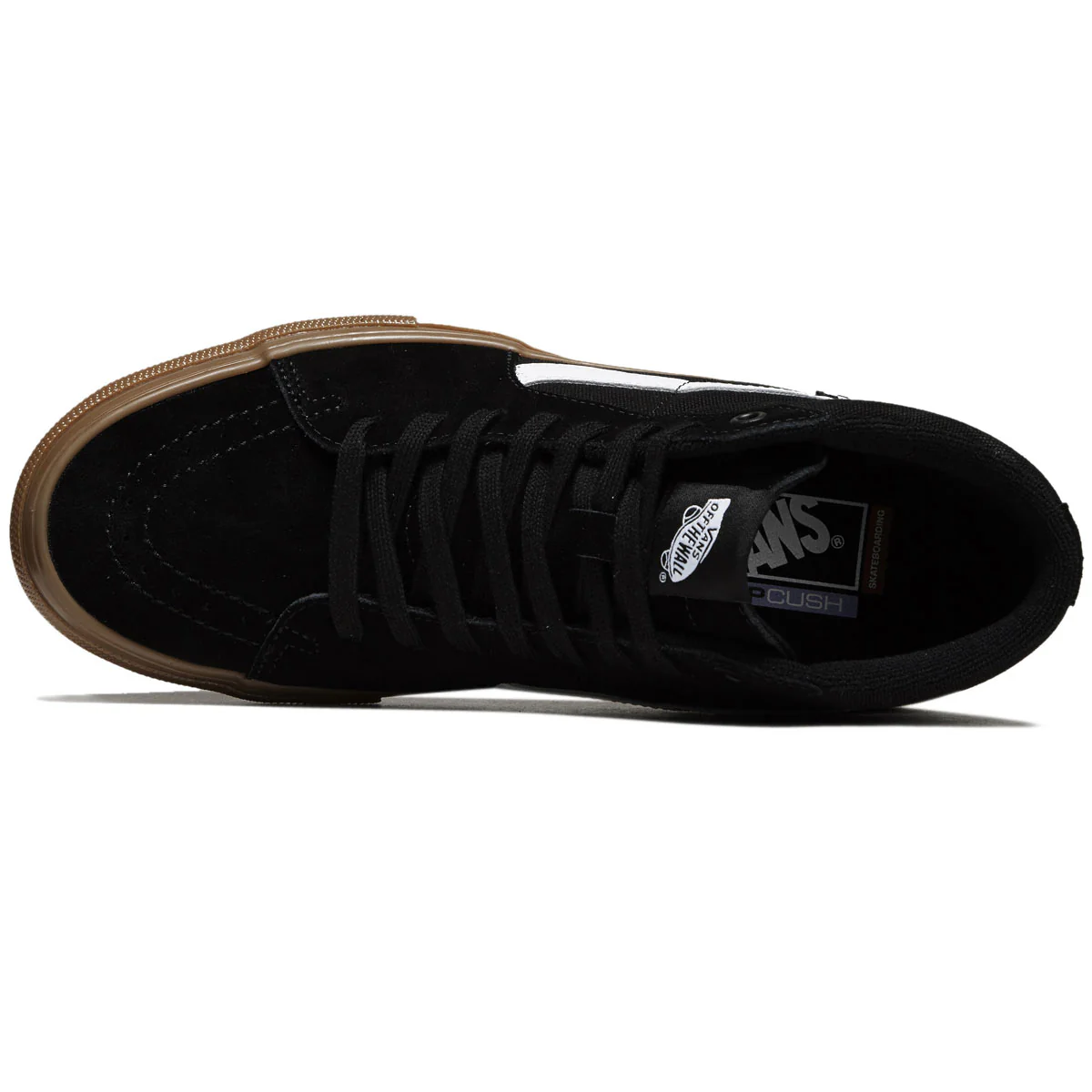Vans Skate Sk8-hi Shoes - Black/Gum - Image 3
